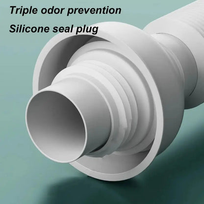 Rynx | Telescoping Multi-Purpose Drain Hose Set – Odor Prevention & Easy Installation