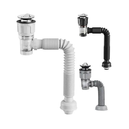 Rynx | Telescoping Multi-Purpose Drain Hose Set – Odor Prevention & Easy Installation