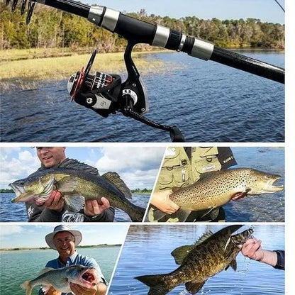 Rynx | Telescopic Fishing Rod – Compact & easy to transport