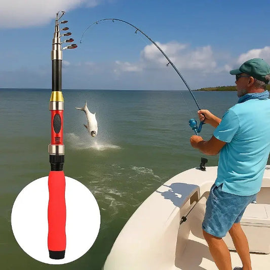 Rynx | Telescopic Fishing Rod – Compact & easy to transport