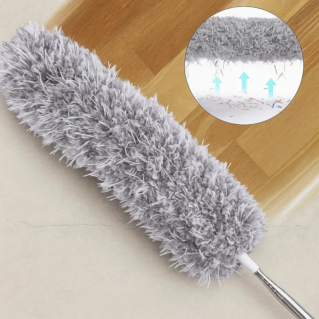 Rynx | Telescopic Microfiber Dust Cloth – Washable & with Electrostatic Effect