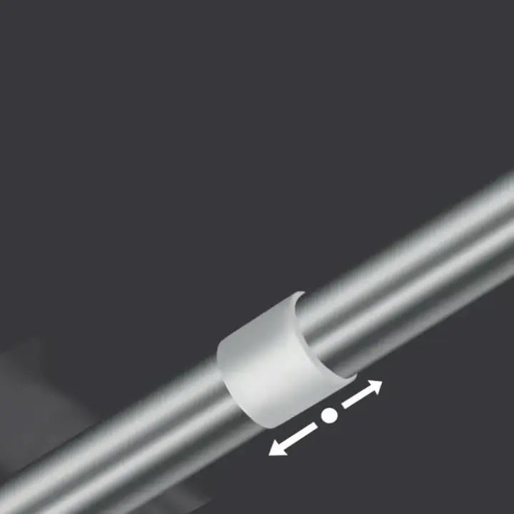 Rynx | Telescopic rod without drilling – Mounted in seconds for bathroom, kitchen & more!