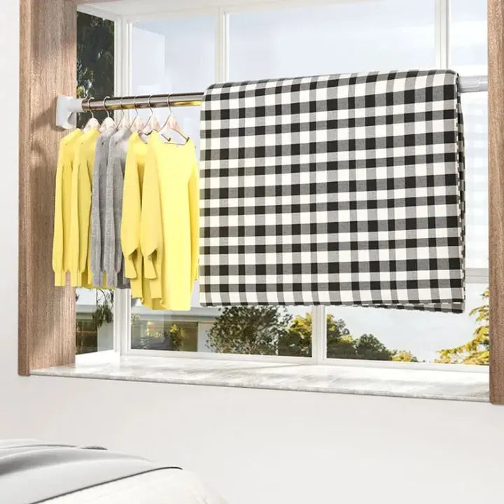 Rynx | Telescopic rod without drilling – Mounted in seconds for bathroom, kitchen & more!