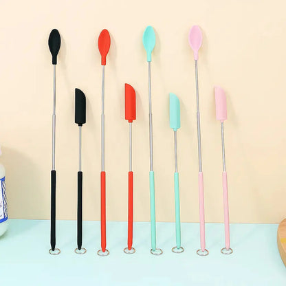 Rynx | Telescopic Silicone Scraper – Adjustable Kitchen Helper for Thorough Scraping