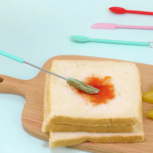 Rynx | Telescopic Silicone Scraper – Adjustable Kitchen Helper for Thorough Scraping