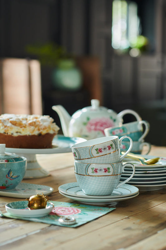 Rynx | Teapot Blushing Birds white large