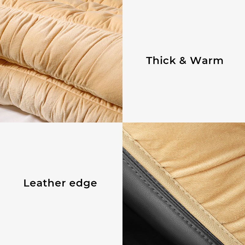 RYNX | Crystal Velvet Washable Human Pet Car Seat Cover