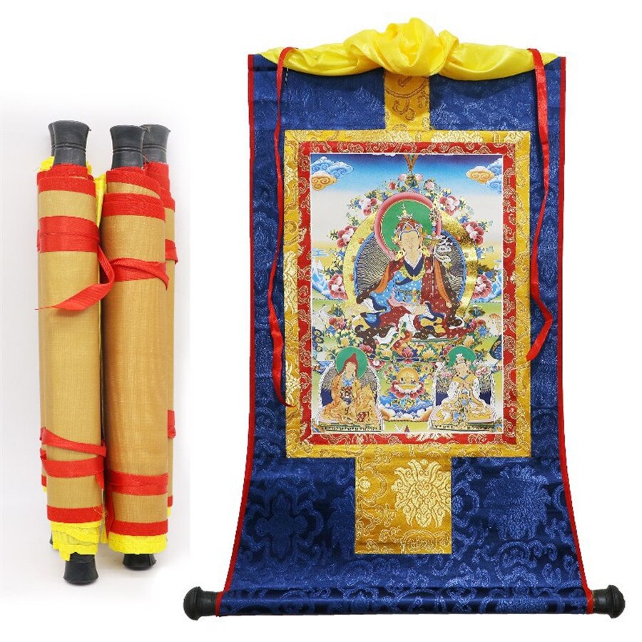 Rynx | Tibetan Thangkas Tibetan Hand-painted Buddhism Accessories Religious Scroll Painting Decoration Home