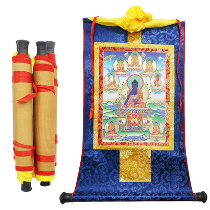 Rynx | Tibetan Thangkas Tibetan Hand-painted Buddhism Accessories Religious Scroll Painting Decoration Home