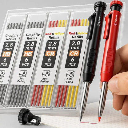 Rynx | Borehole carpenter pencil with refill set