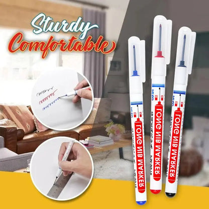 Rynx | Deep hole marker with long tip – Smudge-proof & waterproof (set of 3)