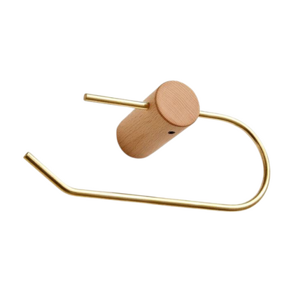Rynx | AeroHold - Toilet paper holder made of walnut