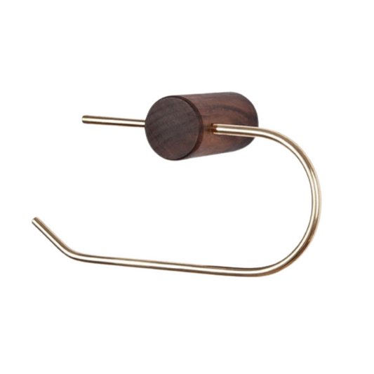 Rynx | AeroHold - Toilet paper holder made of walnut