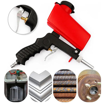 Rynx | Portable Handheld Pneumatic Sandblasting Gun – Powerful & Precise