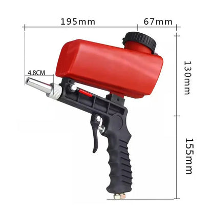 Rynx | Portable Handheld Pneumatic Sandblasting Gun – Powerful & Precise