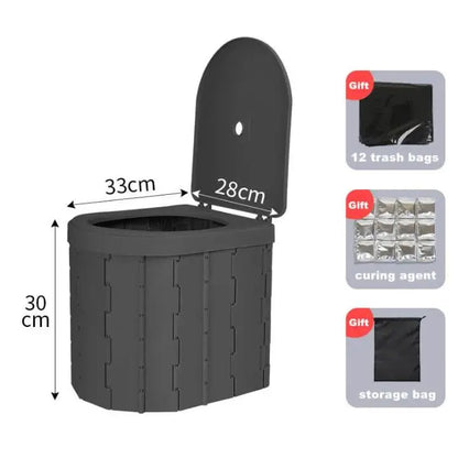 Rynx | Portable Folding Toilet for Outdoor & Emergencies