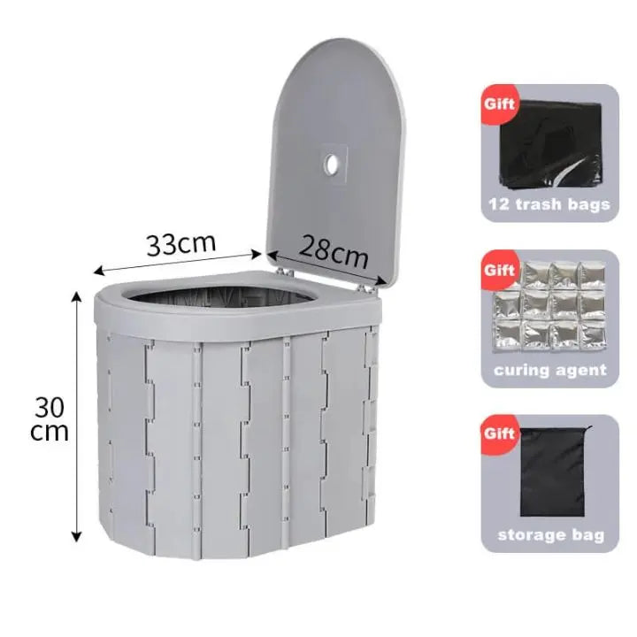 Rynx | Portable Folding Toilet for Outdoor & Emergencies