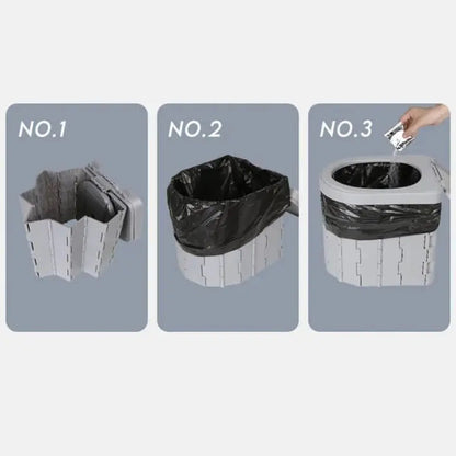 Rynx | Portable Folding Toilet for Outdoor & Emergencies