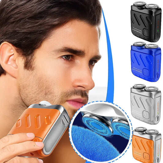 Rynx | Portable electric shaver with double blade for smooth skin