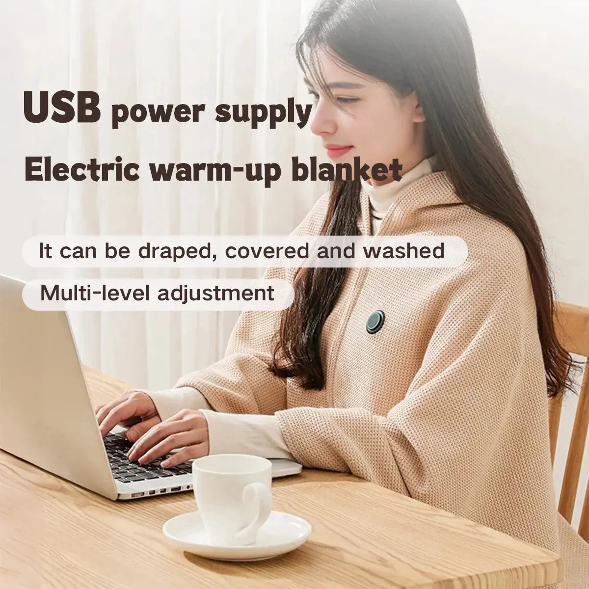 Rynx | Portable heating scarf – warmth on the go