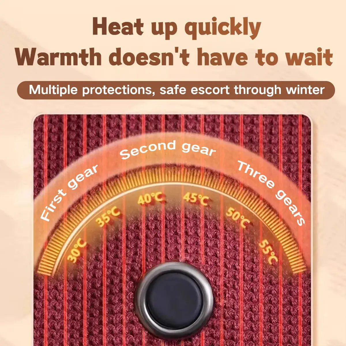 Rynx | Portable heating scarf – warmth on the go