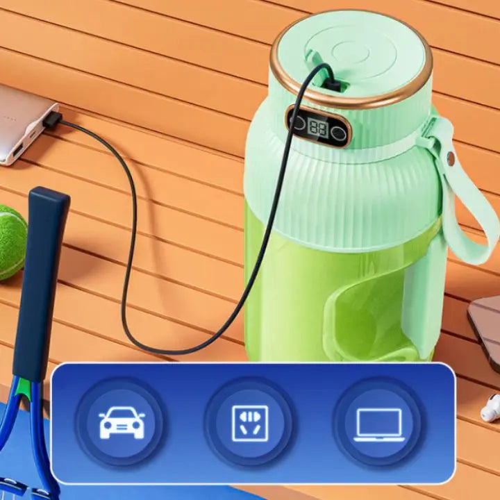 Rynx | Portable Mixer Cup with Digital Display