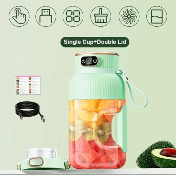 Rynx | Portable Mixer Cup with Digital Display