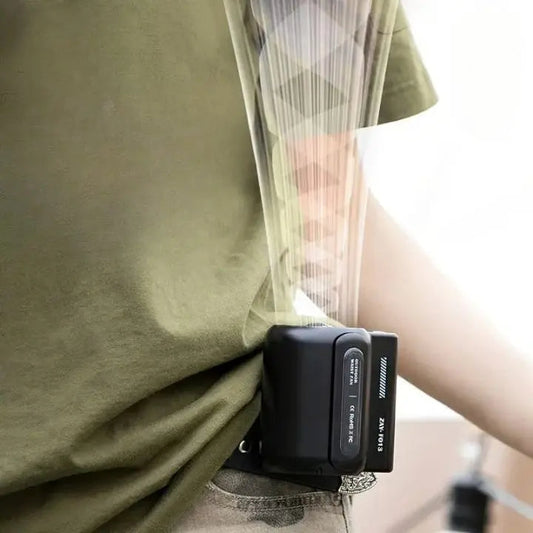 Rynx | Portable Outdoor Belt Fan – powerful & quiet