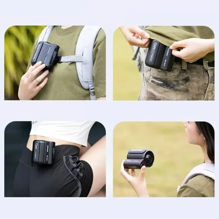 Rynx | Portable Outdoor Belt Fan – powerful & quiet