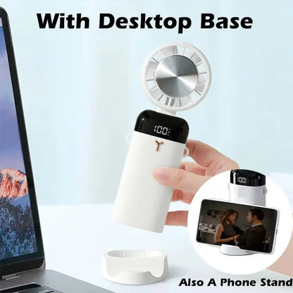 Rynx | Portable electric cooling fan with ice compression function