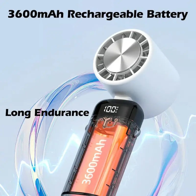 Rynx | Portable electric cooling fan with ice compression function