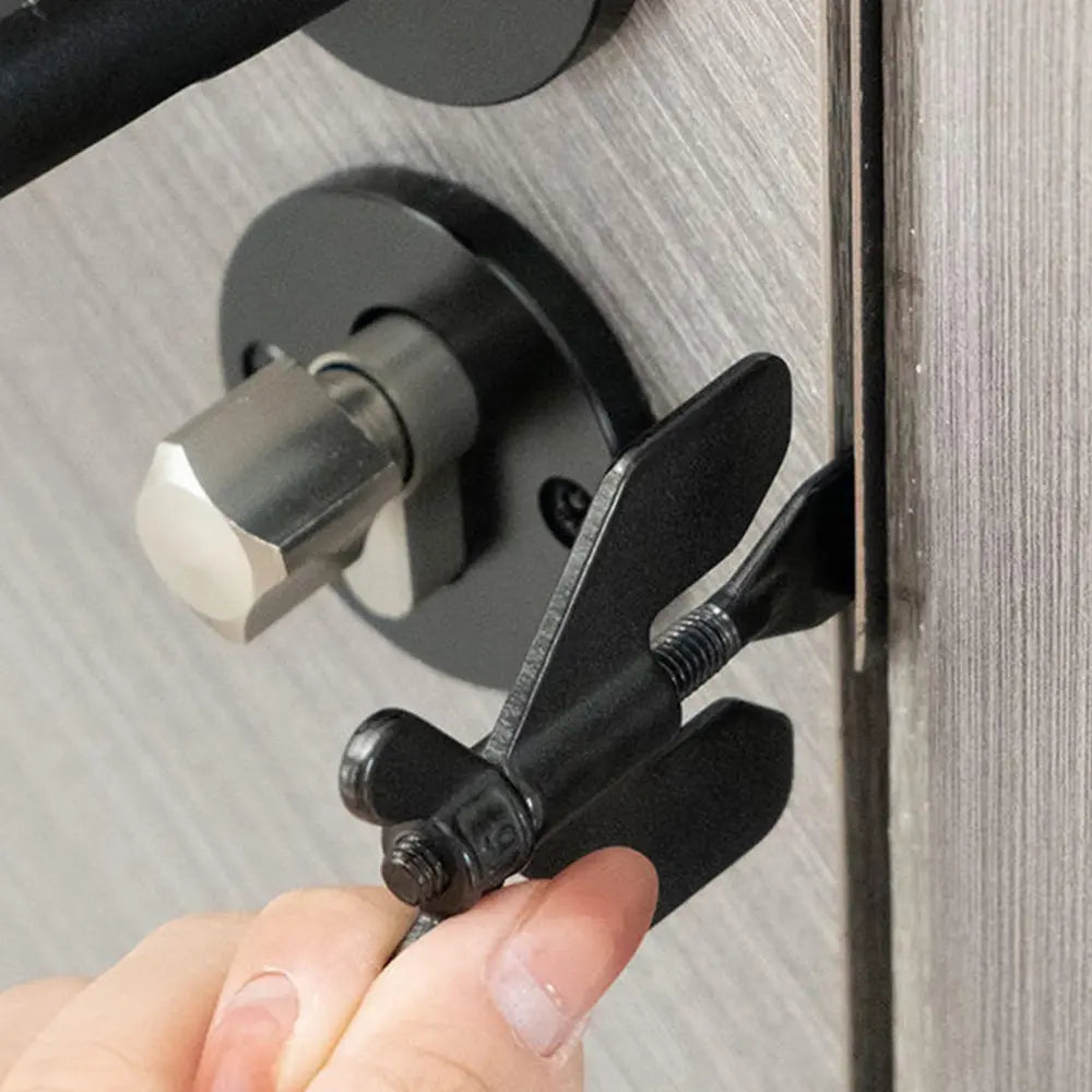Rynx | Portable Door Lock — Travel Security Device Made of Stainless Steel
