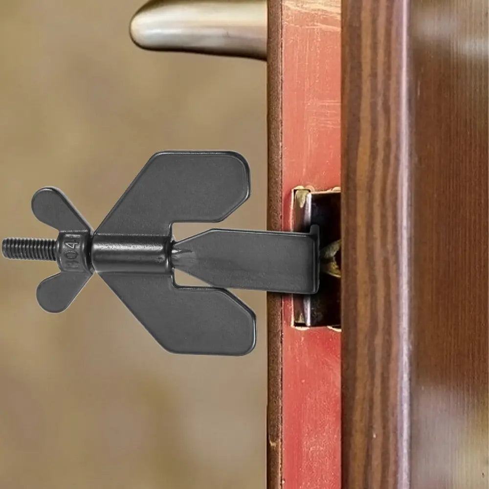 Rynx | Portable Door Lock — Travel Security Device Made of Stainless Steel