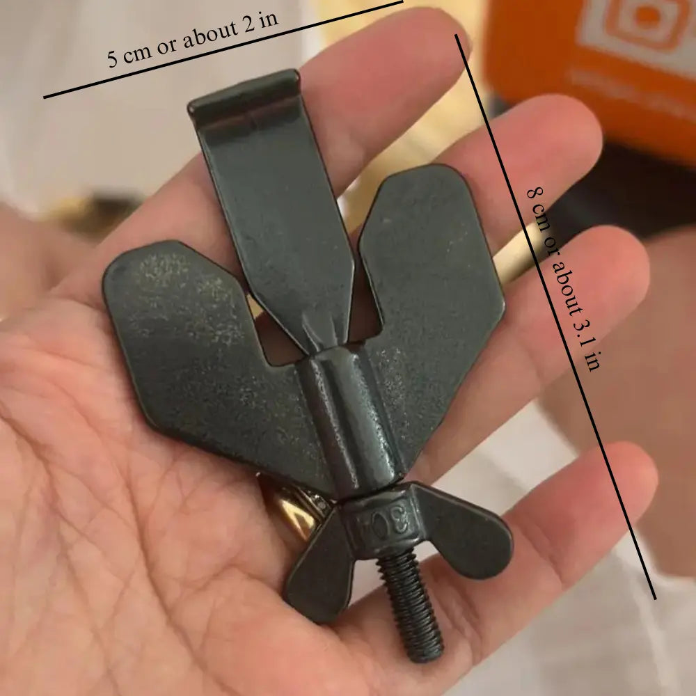 Rynx | Portable Door Lock — Travel Security Device Made of Stainless Steel