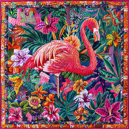 Rynx | Tropical Flamingo Quilt
