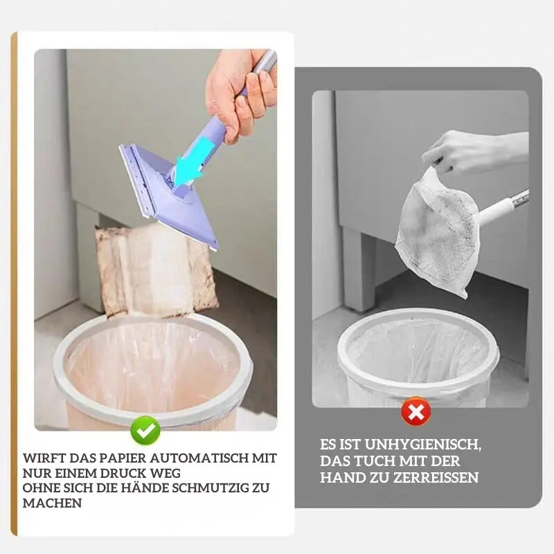 Rynx | Cloth Switching Mini Mop (With 100 Cleaning Sheets)