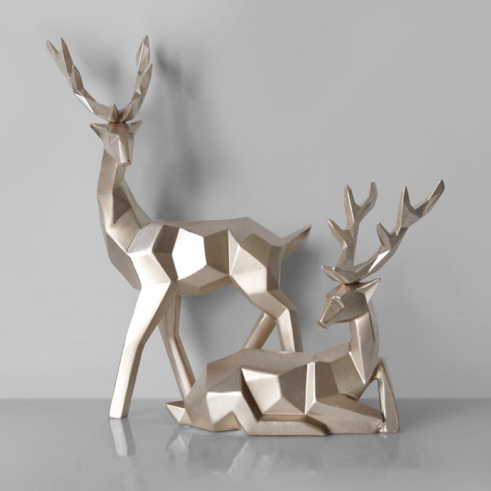 RYNX | Deers Resin Art Sculpture Home Decor