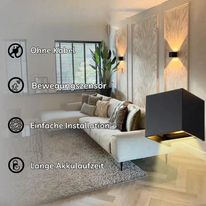 Rynx | USB Rechargeable Wall Light with Motion Sensor