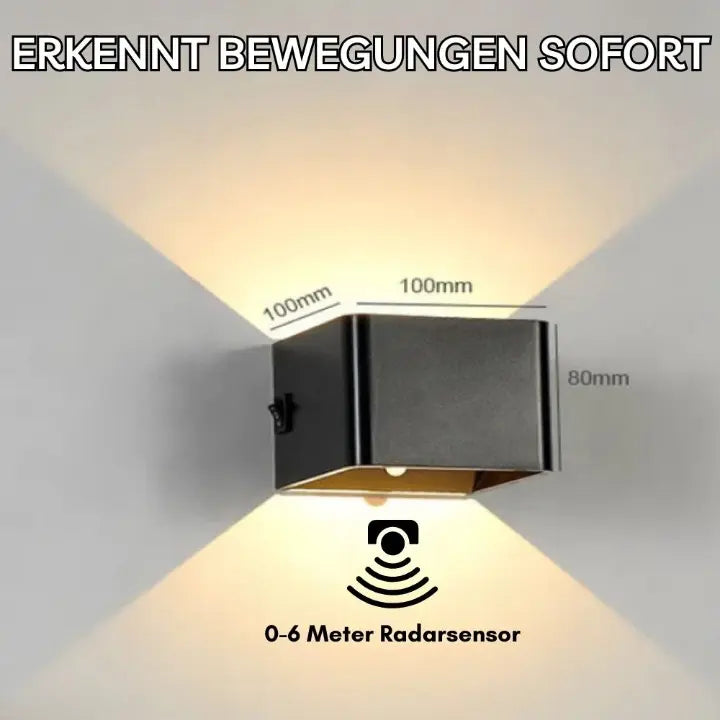 Rynx | USB Rechargeable Wall Light with Motion Sensor