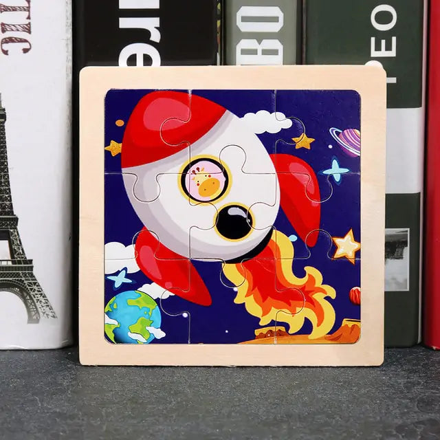 Rynx | Kids Wooden 3D Puzzle