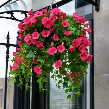 Rynx | UV-resistant Artificial Morning Shine – Colorfast & easy-care Rosa