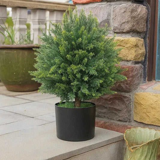 Rynx | UV-resistant Topiary Artificial Tree – For Garden, Terrace & Entrance