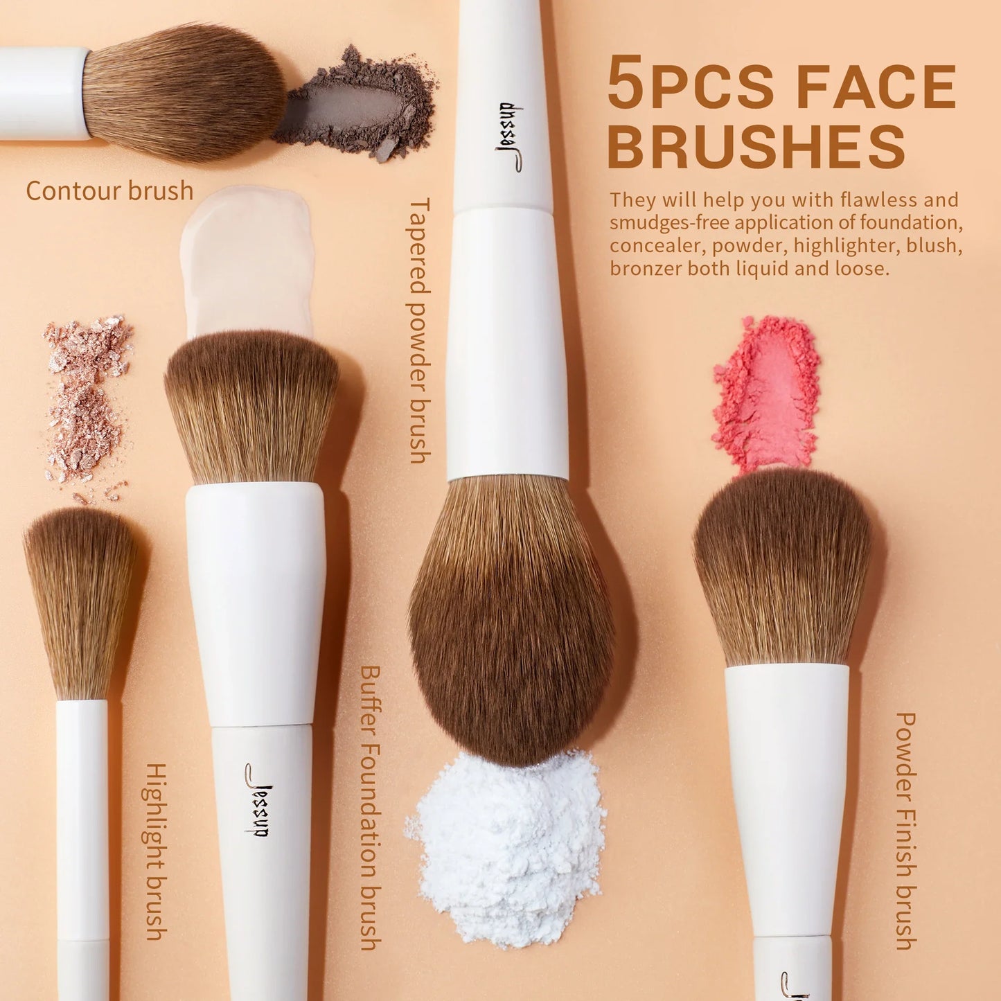 Rynx | Jessup 10-14pc Makeup Brush Set