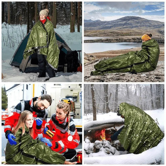 Rynx | Survival Sleeping Bag Ultralight – Fits in the Bag & Thermal Insulating