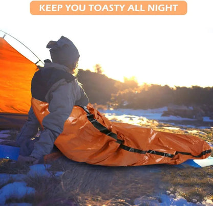 Rynx | Survival Sleeping Bag Ultralight – Fits in the Bag & Thermal Insulating