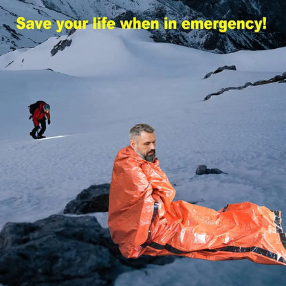 Rynx | Survival Sleeping Bag Ultralight – Fits in the Bag & Thermal Insulating