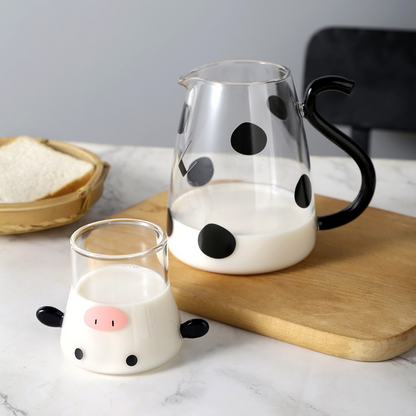 Rynx | Udderly Glass Kettle & Cup Set