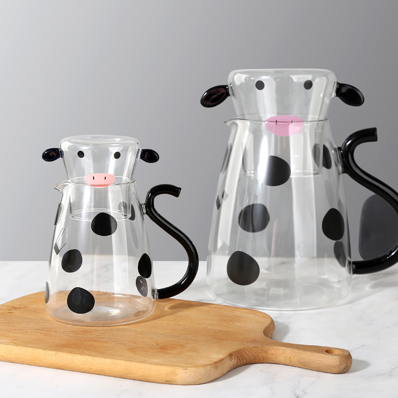 Rynx | Udderly Glass Kettle & Cup Set