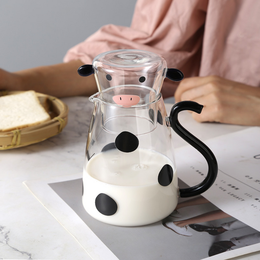 Rynx | Udderly Glass Kettle & Cup Set
