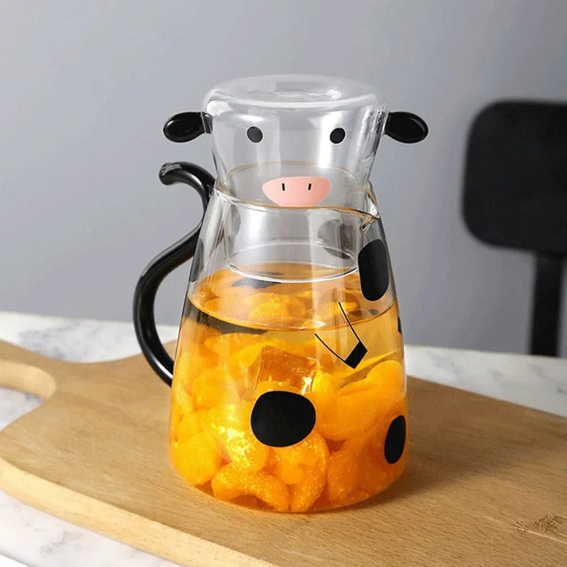 Rynx | Udderly Glass Kettle & Cup Set
